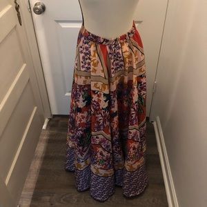 Cupio Bohemian Floral Maci Skirt
